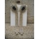 boucle d'oreilles star en strass militaire
