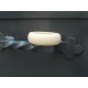 bracelet jonc imitation ivoire