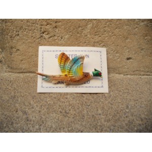 Broches faisan (12 pièces)